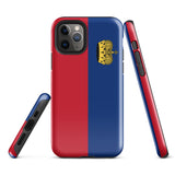 Liechtenstein Liechtensteiner Flag iPhone Case 15 14 13 12 11 Pro Max Plus Mini Gift Travel Souvenir