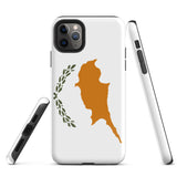 Cyprus Cypriot Flag iPhone Case 15 14 13 12 11 Pro Max Plus Mini Gift Ideas Country Map Skyline Gift For Her Him Ideas Travel  Souvenir