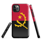 Angola Angolan Flag iPhone Case 15 14 13 12 11 Pro Max Plus Mini Gift Travel Souvenir