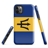 Barbados Barbadian Flag iPhone Case 15 14 13 12 11 Pro Max Plus Mini Gift Travel Souvenir