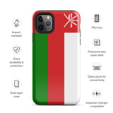 Oman Omani Flag iPhone Case 15 14 13 12 11 Pro Max Plus Mini Gift Travel Souvenir