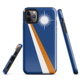 Marshall Islands Marshallese Flag iPhone Case 15 14 13 12 11 Pro Max Plus Mini Gift Travel Souvenir