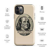 Benjamin franklin iPhone Case 15 14 13 12 11 Pro Max Plus Mini Gift Travel Souvenir Personalized Custom City Name