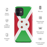 Burundi Burundian Flag iPhone Case 15 14 13 12 11 Pro Max Plus Mini Gift Travel Souvenir