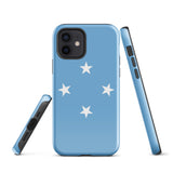 Micronesia Micronesian Flag iPhone Case 15 14 13 12 11 Pro Max Plus Mini Gift Travel Souvenir