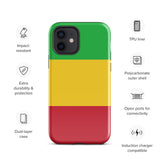 Mali Malian Flag iPhone Case 15 14 13 12 11 Pro Max Plus Mini Gift Travel Souvenir