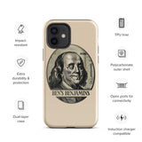 Benjamin franklin iPhone Case 15 14 13 12 11 Pro Max Plus Mini Gift Travel Souvenir Personalized Custom City Name