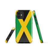 Jamaica Jamaican Flag iPhone Case 15 14 13 12 11 Pro Max Plus Mini Gift Ideas Country Map Skyline Gift For Her Him Ideas Travel  Souvenir