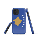 Kosovo Kosovar Flag iPhone Case 15 14 13 12 11 Pro Max Plus Mini Gift Ideas Country Map Skyline Gift For Her Him Ideas Travel  Souvenir