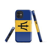 Barbados Barbadian Flag iPhone Case 15 14 13 12 11 Pro Max Plus Mini Gift Travel Souvenir