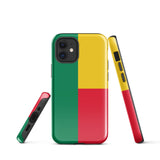 Benin Flag iPhone Case 15 14 13 12 11 Pro Max Plus Mini Gift Travel Souvenir