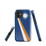 Marshall Islands Marshallese Flag iPhone Case 15 14 13 12 11 Pro Max Plus Mini Gift Travel Souvenir