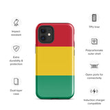 Guinea Guinean Flag iPhone Case 15 14 13 12 11 Pro Max Plus Mini Gift Travel Souvenir