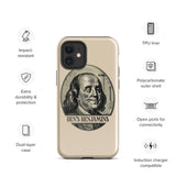 Benjamin franklin iPhone Case 15 14 13 12 11 Pro Max Plus Mini Gift Travel Souvenir Personalized Custom City Name