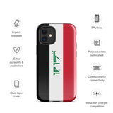 Iraq Iraqi Flag iPhone Case 15 14 13 12 11 Pro Max Plus Mini Travel Souvenir Tourist Beach Lover Food Destination Patriot Gifts