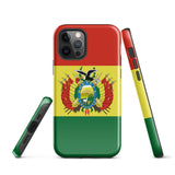 Bolivia Bolivian Flag iPhone 15 14 13 12 11 Pro Max Plus Mini Phone Case iPhone Tough Rugged Protective iPhone case