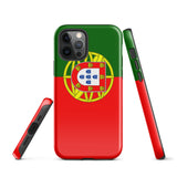 Portugal Portuguese Flag iPhone Case 15 14 13 12 11 Pro Max Plus Mini Gift Ideas Country Map Skyline Gift For Her Him Ideas Travel  Souvenir