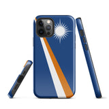 Marshall Islands Marshallese Flag iPhone Case 15 14 13 12 11 Pro Max Plus Mini Gift Travel Souvenir