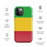 Mali Malian Flag iPhone Case 15 14 13 12 11 Pro Max Plus Mini Gift Travel Souvenir