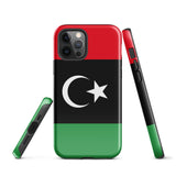 Libya Libyan Flag iPhone Case 15 14 13 12 11 Pro Max Plus Mini Gift Travel Souvenir