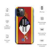 Eswatini Flag iPhone Case 15 14 13 12 11 Pro Max Plus Mini Gift Travel Souvenir