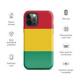 Guinea Guinean Flag iPhone Case 15 14 13 12 11 Pro Max Plus Mini Gift Travel Souvenir