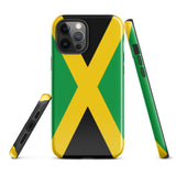 Jamaica Jamaican Flag iPhone Case 15 14 13 12 11 Pro Max Plus Mini Gift Ideas Country Map Skyline Gift For Her Him Ideas Travel  Souvenir