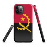 Angola Angolan Flag iPhone Case 15 14 13 12 11 Pro Max Plus Mini Gift Travel Souvenir