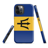 Barbados Barbadian Flag iPhone Case 15 14 13 12 11 Pro Max Plus Mini Gift Travel Souvenir