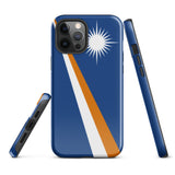 Marshall Islands Marshallese Flag iPhone Case 15 14 13 12 11 Pro Max Plus Mini Gift Travel Souvenir