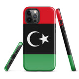 Libya Libyan Flag iPhone Case 15 14 13 12 11 Pro Max Plus Mini Gift Travel Souvenir