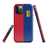 Liechtenstein Liechtensteiner Flag iPhone Case 15 14 13 12 11 Pro Max Plus Mini Gift Travel Souvenir