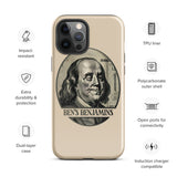 Benjamin franklin iPhone Case 15 14 13 12 11 Pro Max Plus Mini Gift Travel Souvenir Personalized Custom City Name