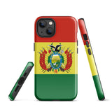 Bolivia Bolivian Flag iPhone 15 14 13 12 11 Pro Max Plus Mini Phone Case iPhone Tough Rugged Protective iPhone case