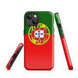 Portugal Portuguese Flag iPhone Case 15 14 13 12 11 Pro Max Plus Mini Gift Ideas Country Map Skyline Gift For Her Him Ideas Travel  Souvenir