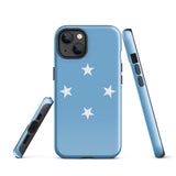 Micronesia Micronesian Flag iPhone Case 15 14 13 12 11 Pro Max Plus Mini Gift Travel Souvenir