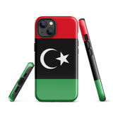 Libya Libyan Flag iPhone Case 15 14 13 12 11 Pro Max Plus Mini Gift Travel Souvenir