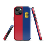 Liechtenstein Liechtensteiner Flag iPhone Case 15 14 13 12 11 Pro Max Plus Mini Gift Travel Souvenir