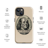 Benjamin franklin iPhone Case 15 14 13 12 11 Pro Max Plus Mini Gift Travel Souvenir Personalized Custom City Name