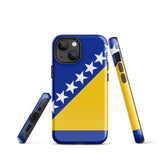 Bosnia and Herzegovina Bosnian Flag iPhone Case 15 14 13 12 11 Pro Max Plus Mini Gift Ideas Country Gift For Her Him Ideas Travel  Souvenir