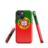 Portugal Portuguese Flag iPhone Case 15 14 13 12 11 Pro Max Plus Mini Gift Ideas Country Map Skyline Gift For Her Him Ideas Travel  Souvenir