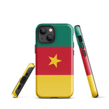 Cameroon Cameroonian Flag iPhone Case 15 14 13 12 11 Pro Max Plus Mini Gift Ideas Country Map Skyline Gift  Travel  Souvenir