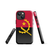 Angola Angolan Flag iPhone Case 15 14 13 12 11 Pro Max Plus Mini Gift Travel Souvenir