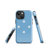 Micronesia Micronesian Flag iPhone Case 15 14 13 12 11 Pro Max Plus Mini Gift Travel Souvenir