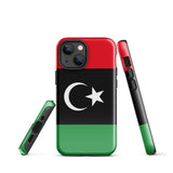 Libya Libyan Flag iPhone Case 15 14 13 12 11 Pro Max Plus Mini Gift Travel Souvenir