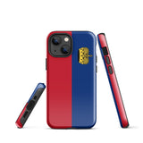 Liechtenstein Liechtensteiner Flag iPhone Case 15 14 13 12 11 Pro Max Plus Mini Gift Travel Souvenir