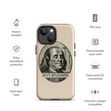 Benjamin franklin iPhone Case 15 14 13 12 11 Pro Max Plus Mini Gift Travel Souvenir Personalized Custom City Name