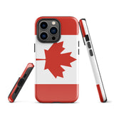 Canada Canadian Flag iPhone Case 15 14 13 12 11 Pro Max Plus Mini Gift Ideas Country Map Skyline Gift For Her Him Ideas Travel  Souvenir