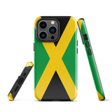 Jamaica Jamaican Flag iPhone Case 15 14 13 12 11 Pro Max Plus Mini Gift Ideas Country Map Skyline Gift For Her Him Ideas Travel  Souvenir