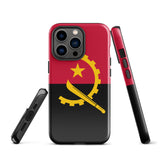 Angola Angolan Flag iPhone Case 15 14 13 12 11 Pro Max Plus Mini Gift Travel Souvenir